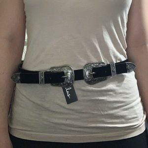 Lulus black waist belt